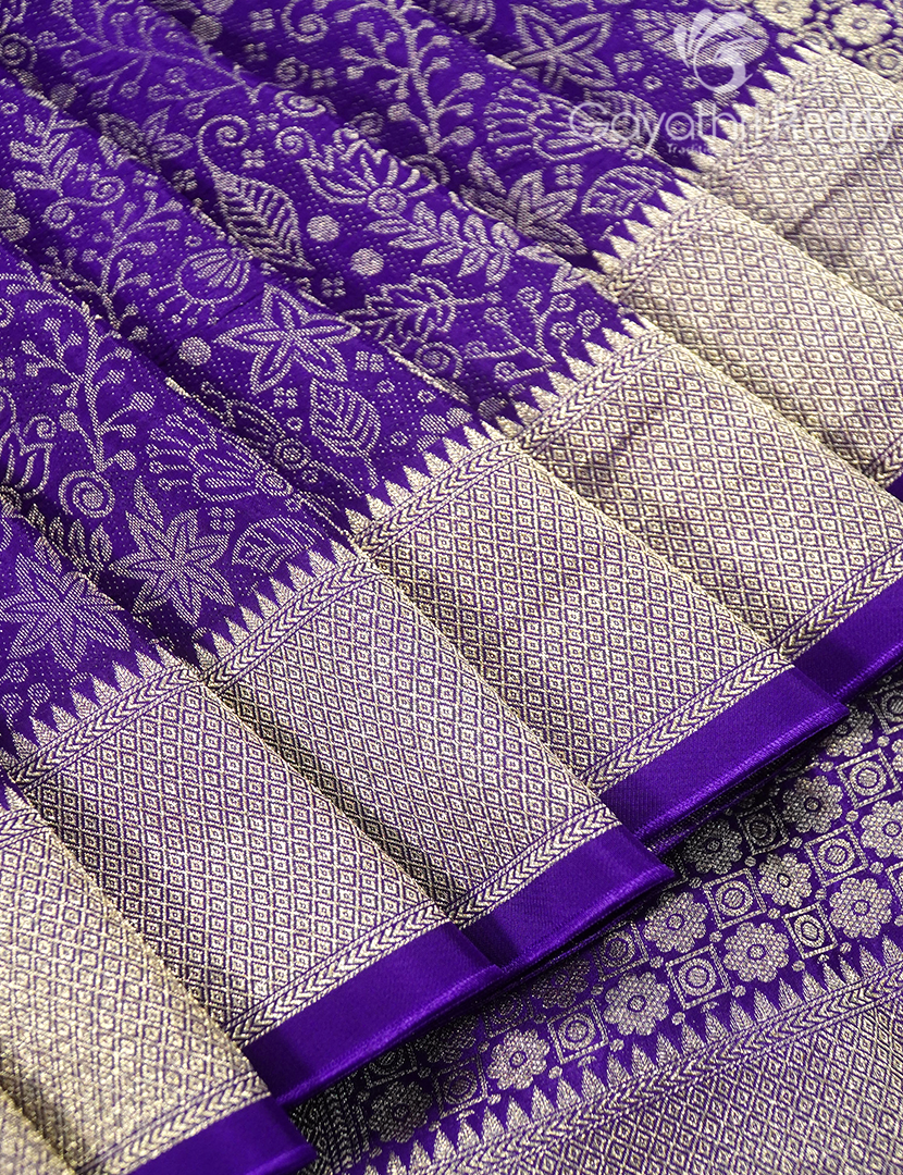 MYSORE CREPE BROCADE SAREE-MCB16