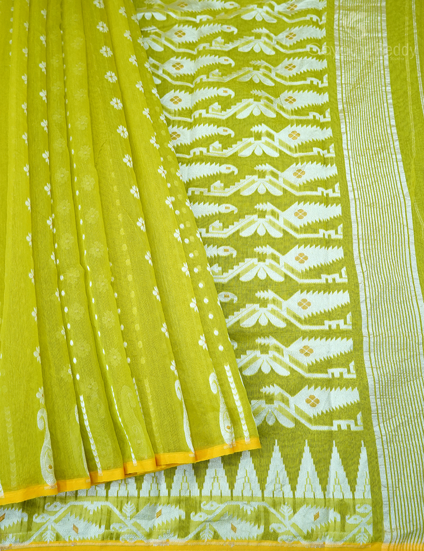 JAMDANI COTTON(WITHOUT BLOUSE)-JMC463