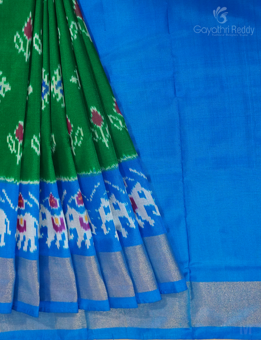 PURE IKKAT PATTU LEHANGA(ZERO SIZE)-IPL102