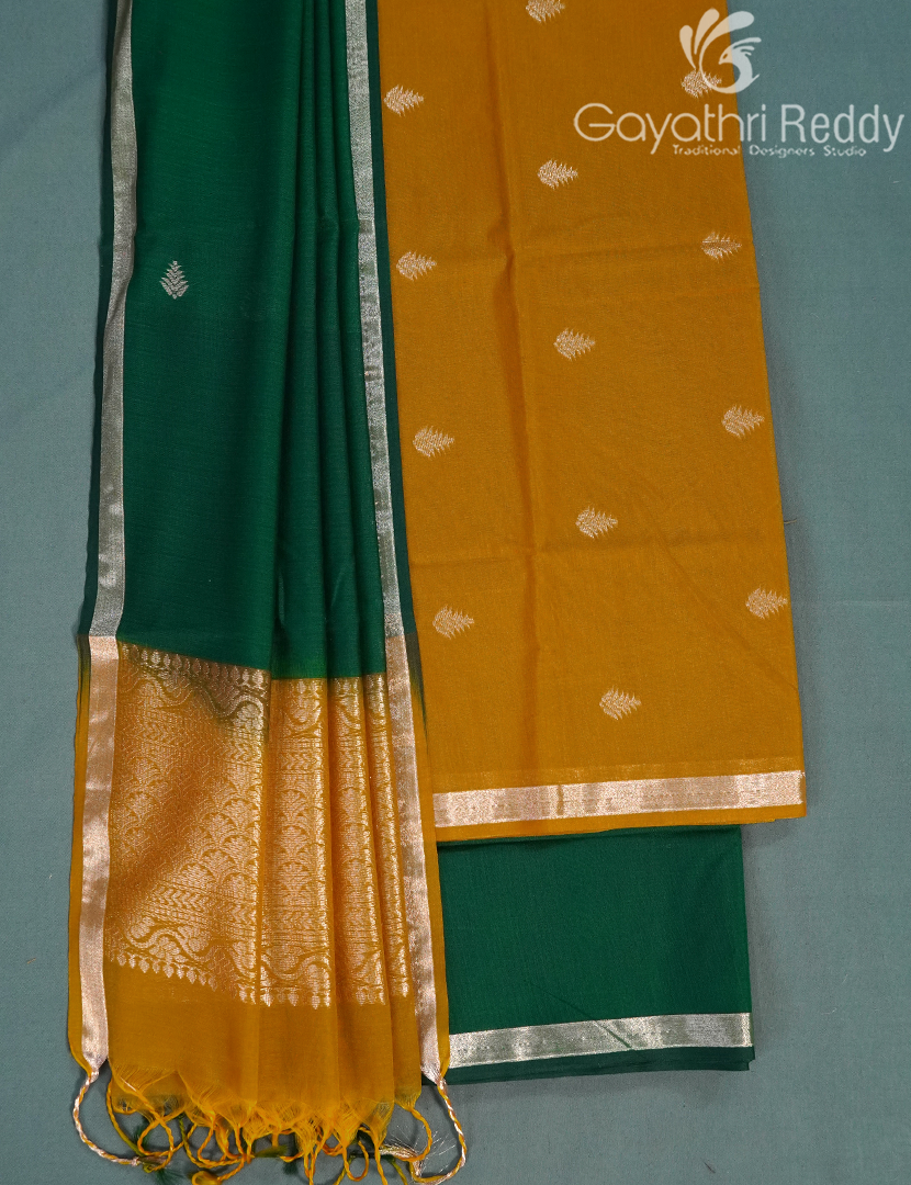 PURE KANCHI PATTU (D.M) 3PC-KPDM29
