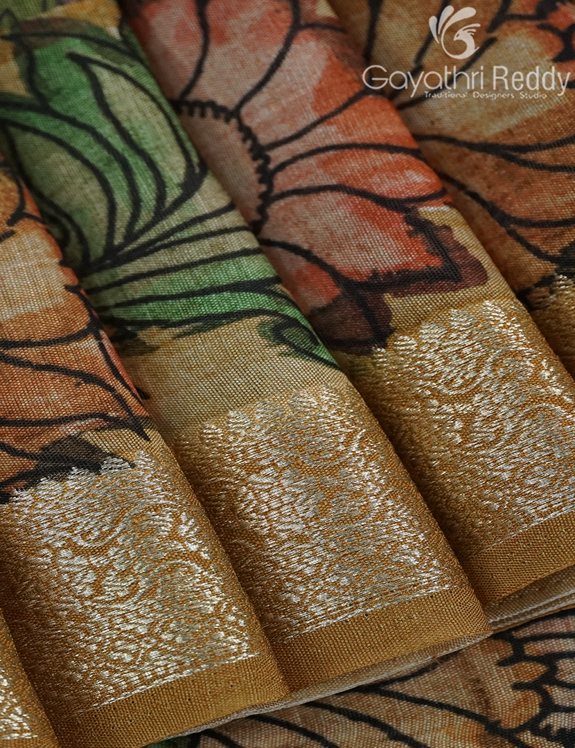 SEMI TUSSAR SAREE-ST1102