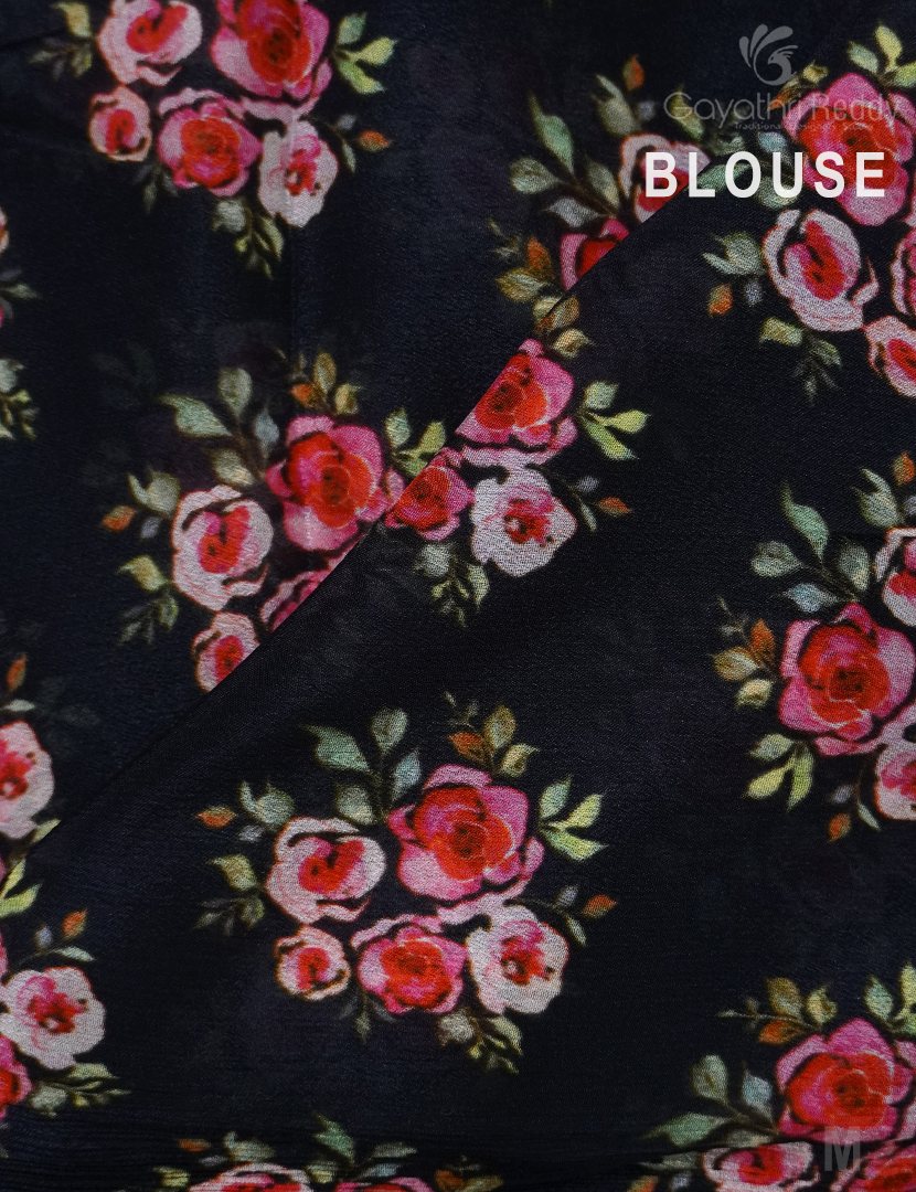 GEORGETTE PRINTED SAREE-PGP35