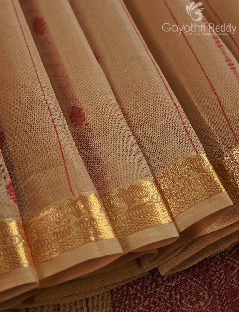 PURE KANCHI COTTON RICH PALLU-KC3065