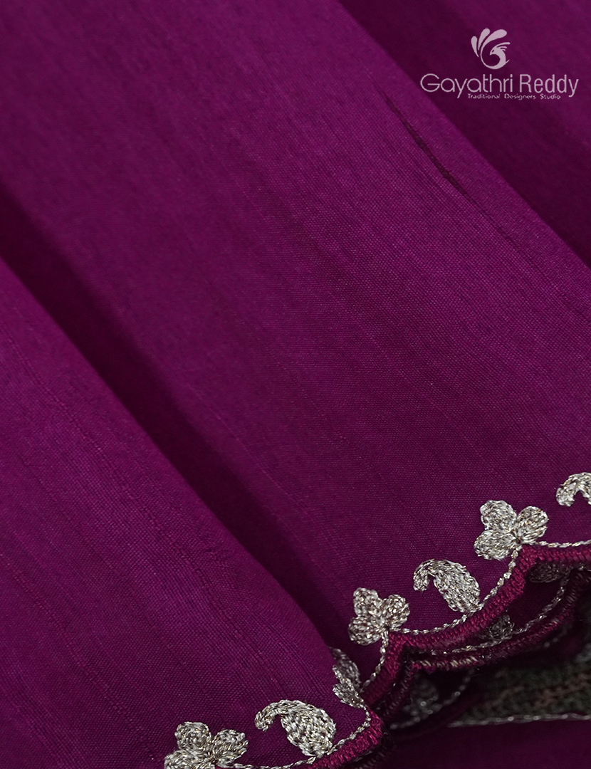 DUPION SILK FANCY SAREE -DSF37