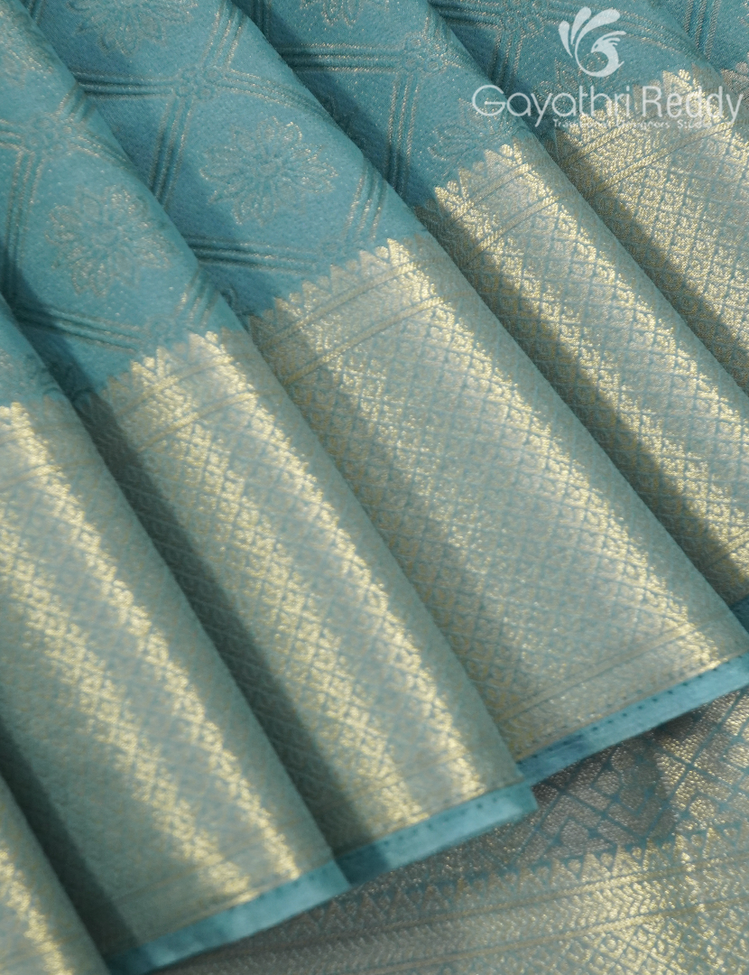 SEMI MYSORE CREPE SAREE-SMC313