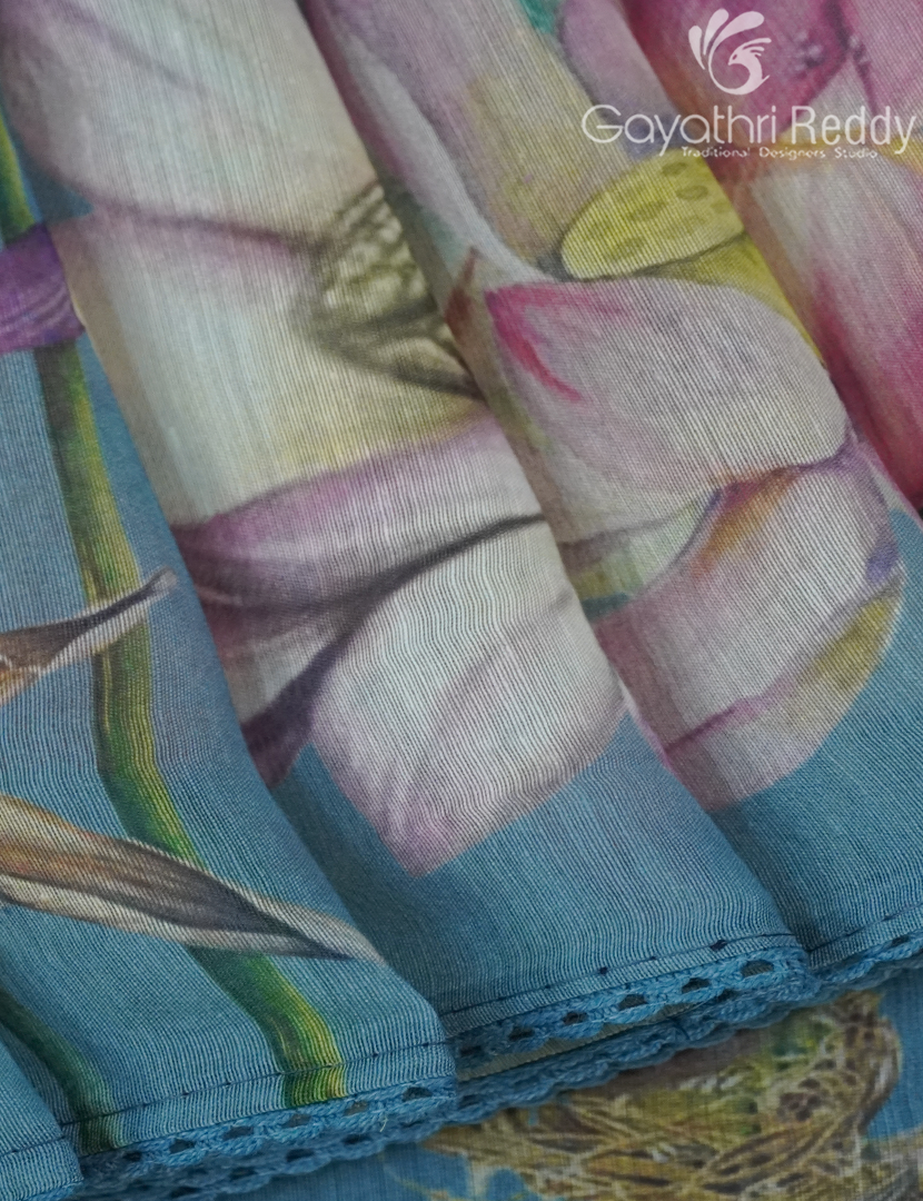 CHANDERI SILK SAREE-CPS1079