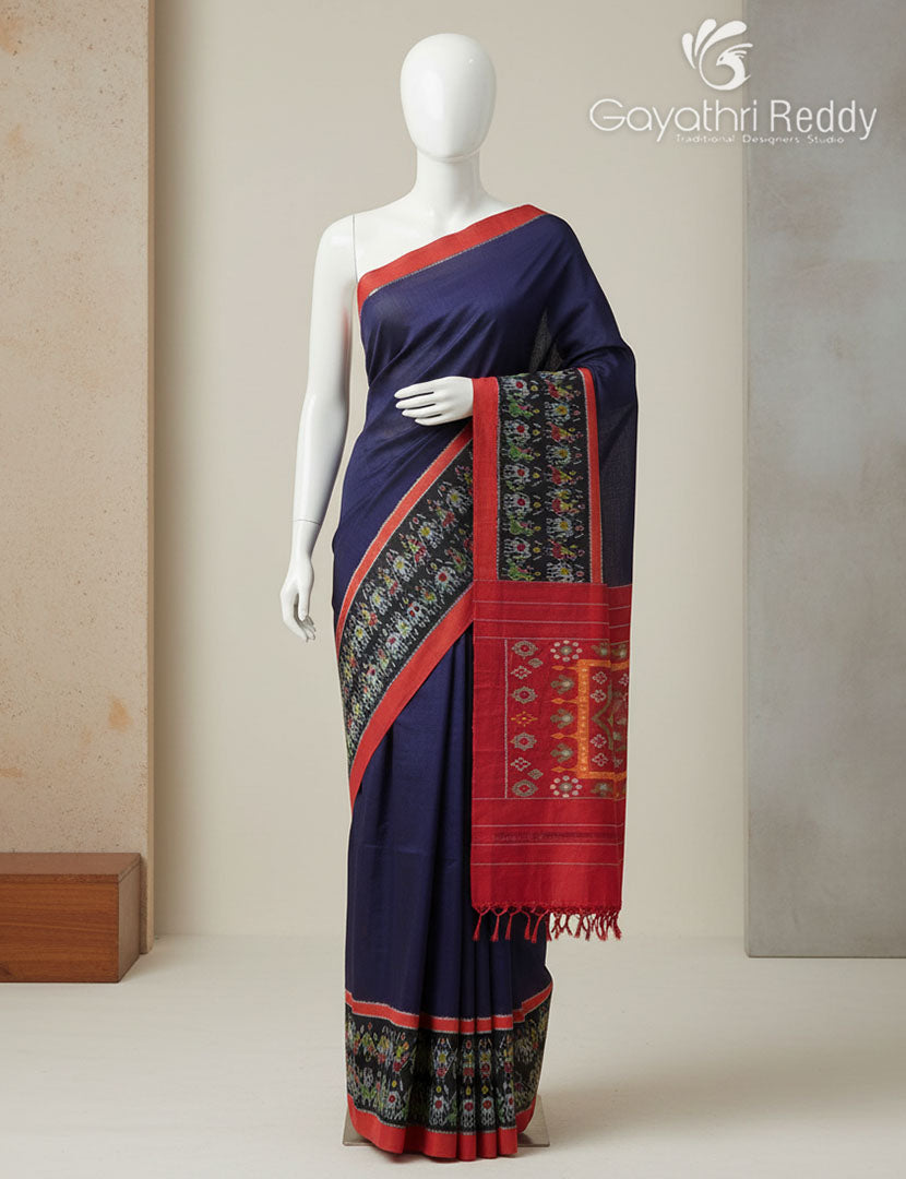PURE IKKAT COTTON (H.L) SAREE-IKC1060