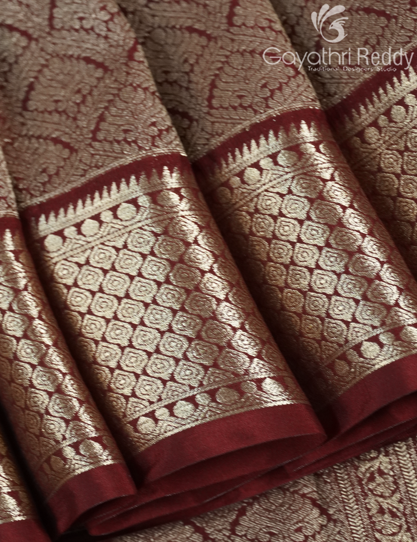 MYSORE CREPE BROCADE SAREE-MCB48