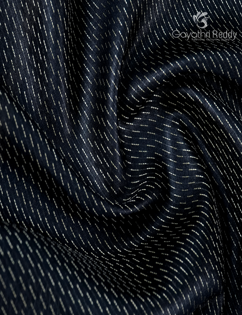 Pure Desi Tussar Fancy Saree in Black