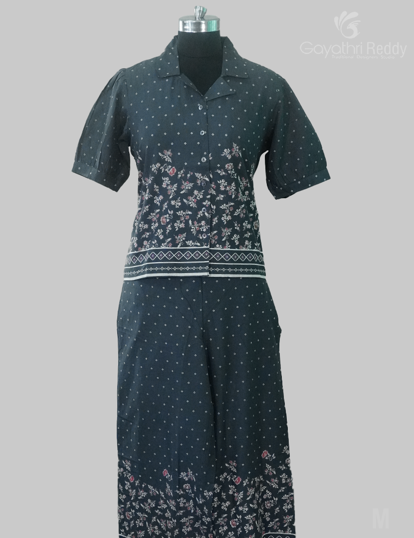 READYMADE DRESS SET(2PC)-KDS1012