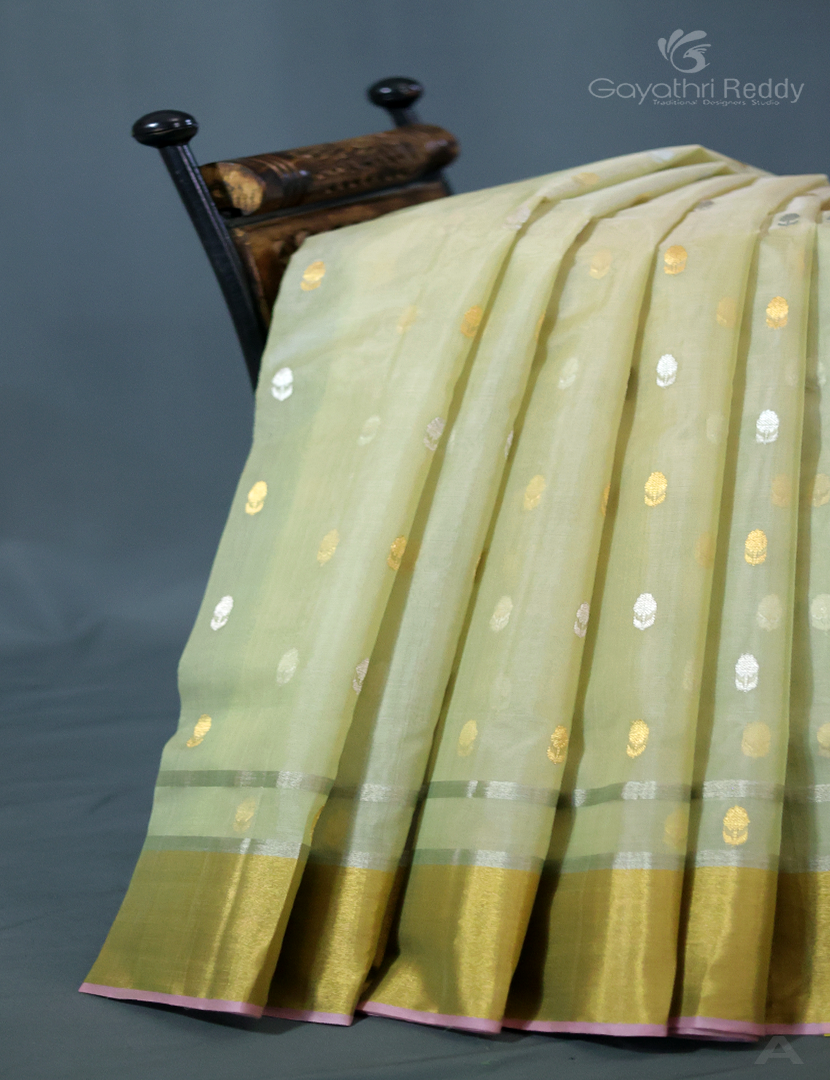 PURE CHANDERI KORA SILK-PCS549