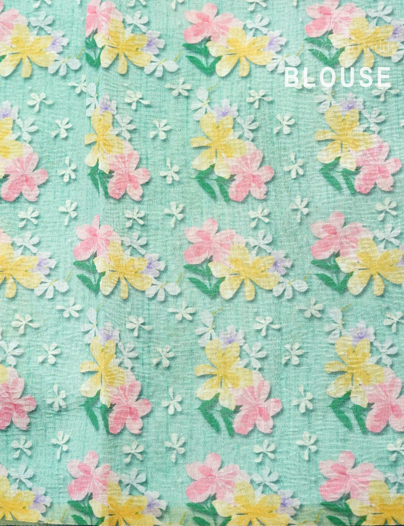 WRINKLE ORGANZA SAREE-OP577