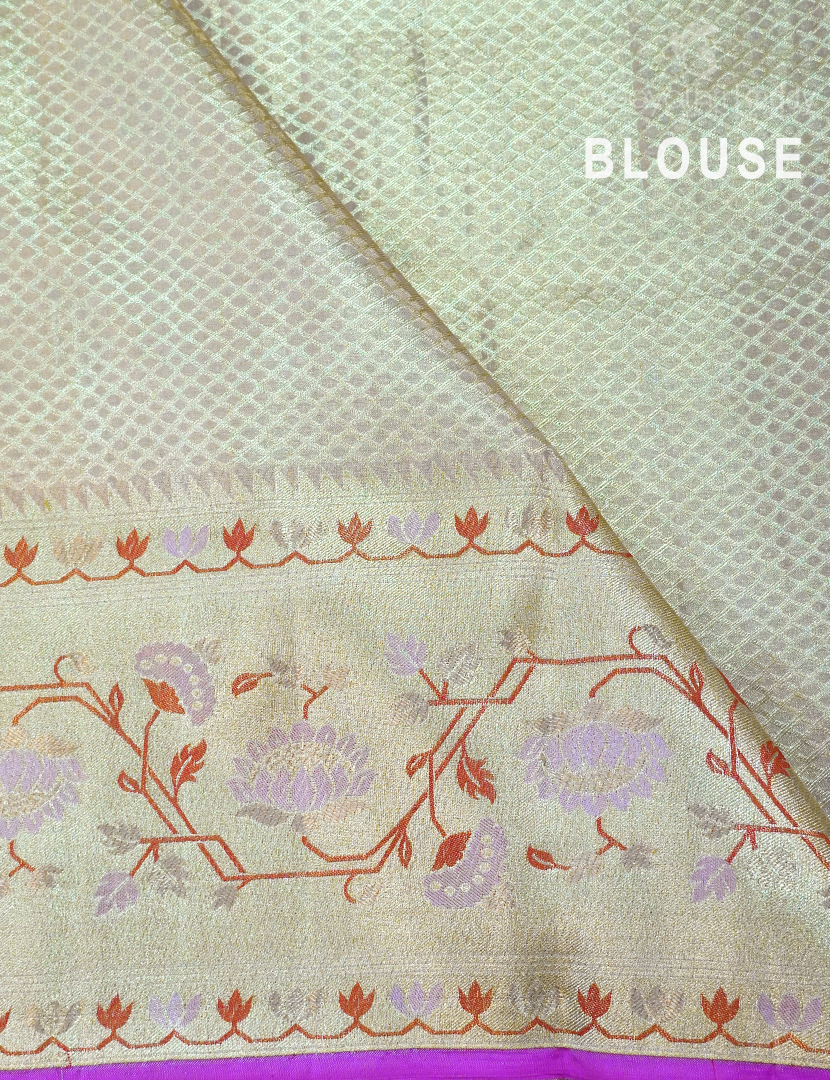 PURE KANCHI PATTU MEENAKARI SAREE-KP7493