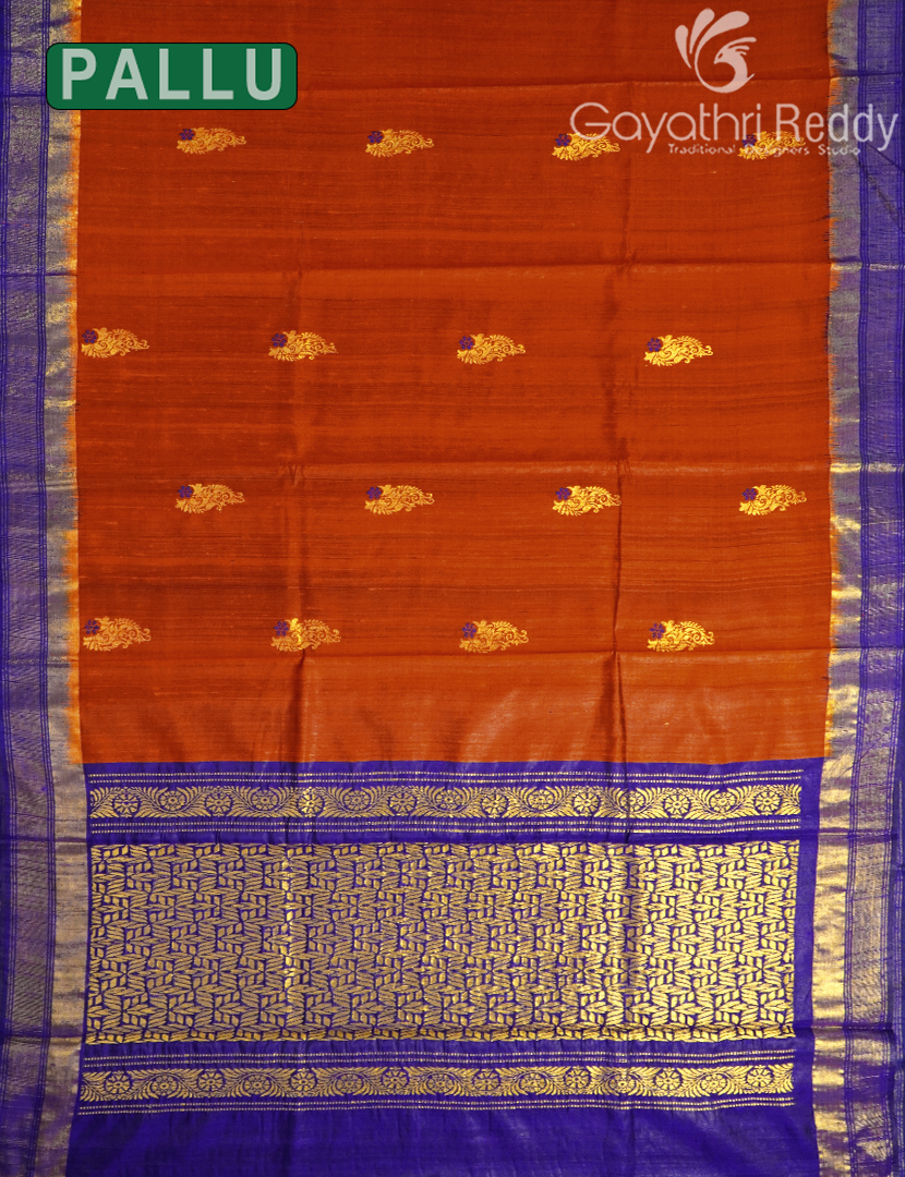 PURE KHADI PATTU SAREE-KHP1215