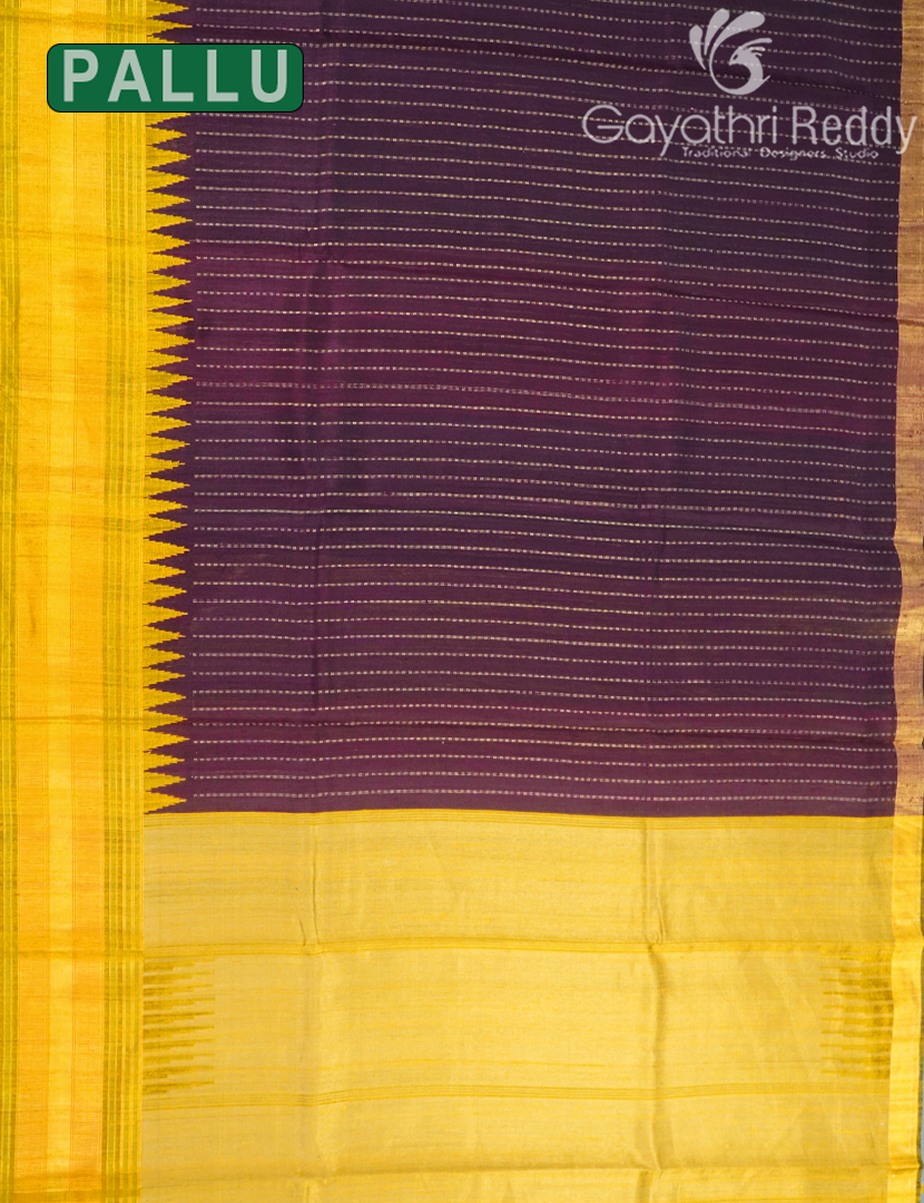 PURE KHADI PATTU SAREE-KHP1353