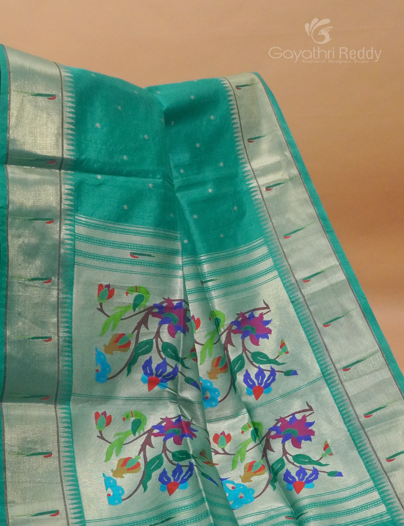 SEMI TUSSAR PAITHANI SILK-ST770