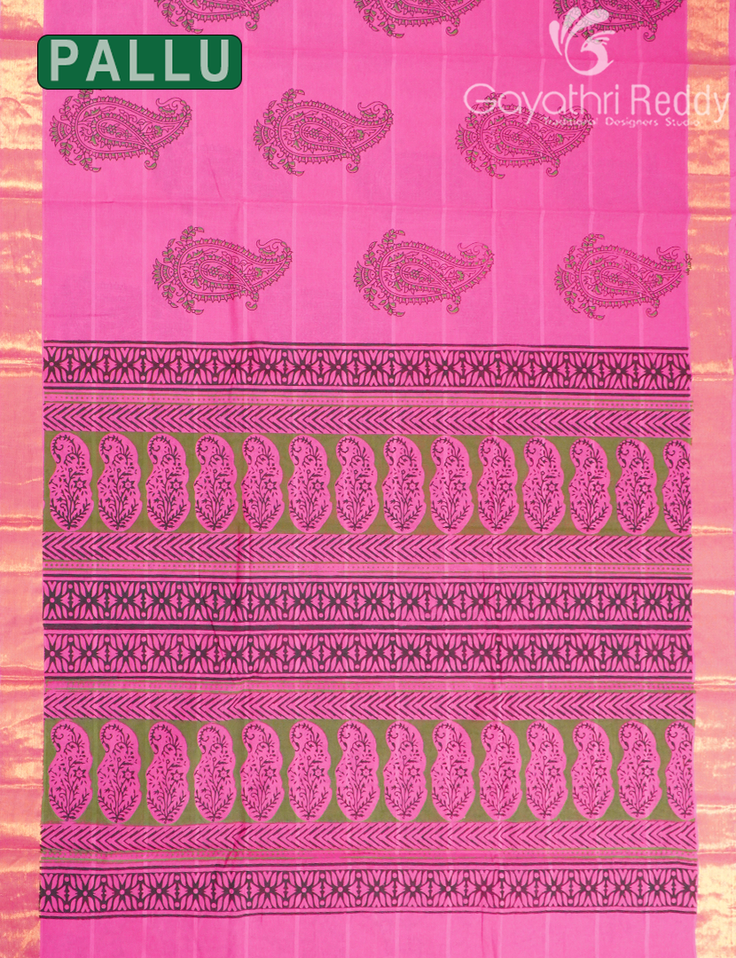 COTTON PRINTED SAREES-CP13