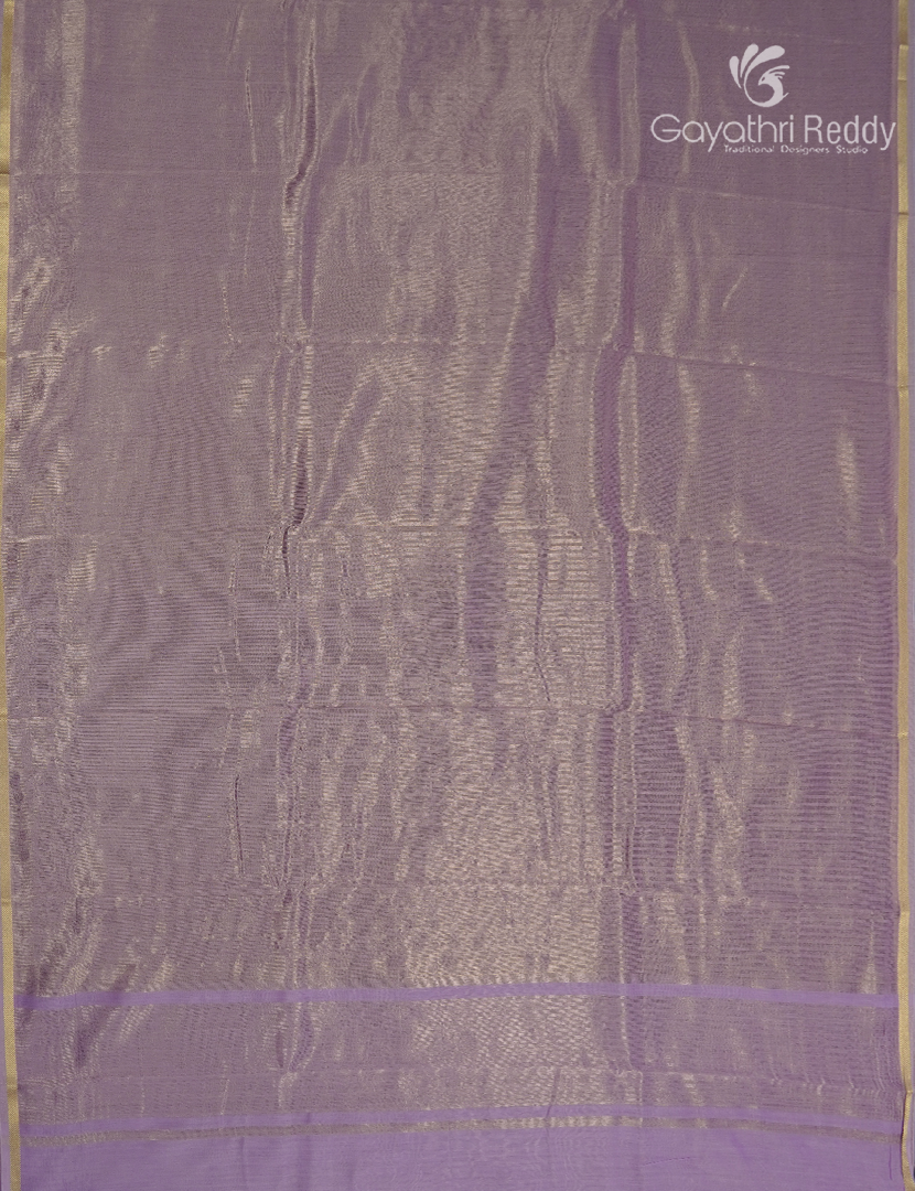Pure Tissue Saree in Lilac