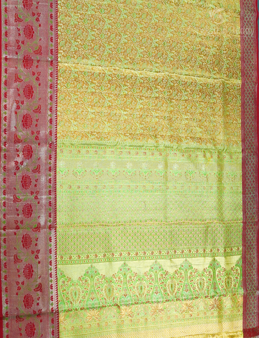 PURE KANCHI PATTU MEENAKARI SAREE-KP7488