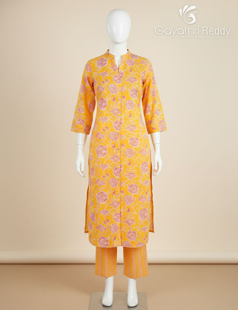 READYMADE DRESS SET(2PC)-KDS1165