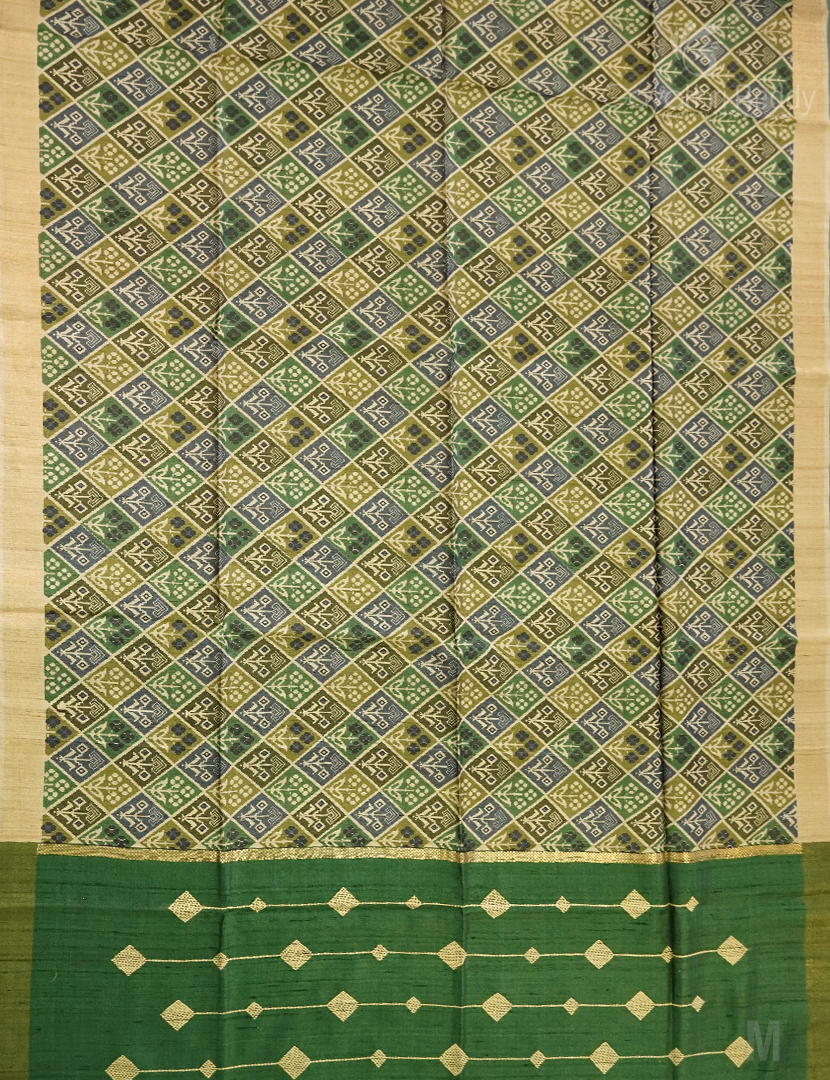 PURE DESI TUSSAR SILK-TS1355