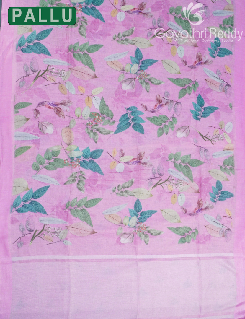 PURE LINEN SAREE-L1427