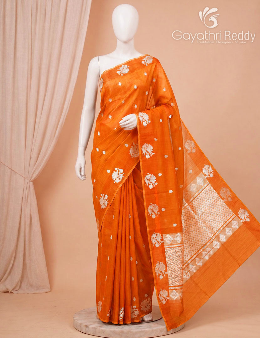 PURE BANARAS KORA SILK-BKS120