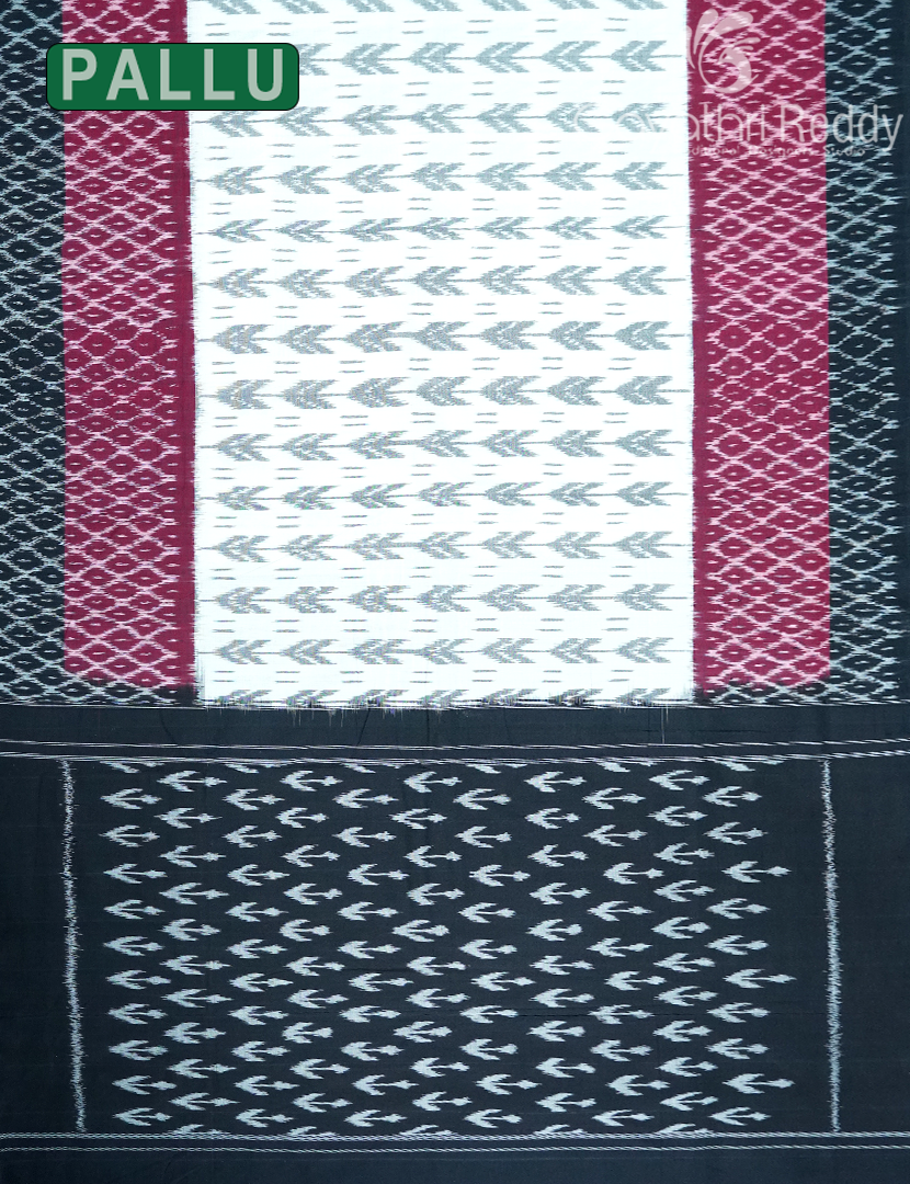 PURE IKKAT COTTON (H.L) SAREE-IKC1044