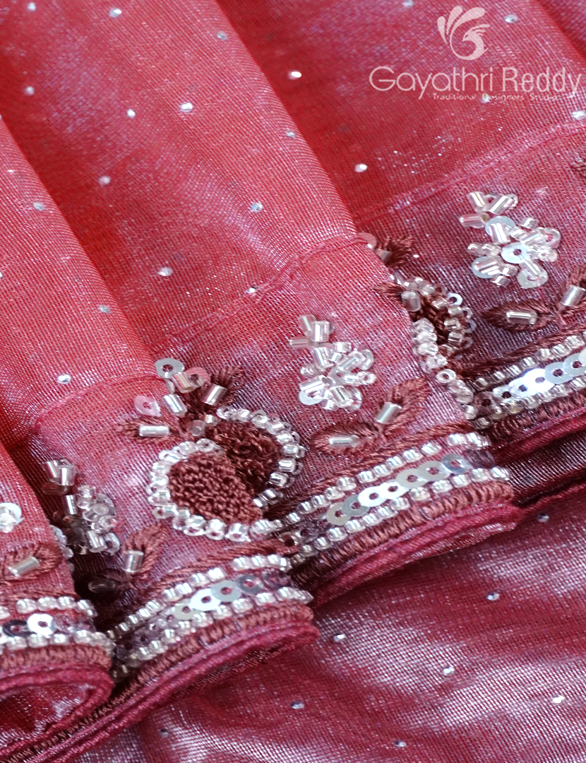 NETTED FANCY SAREE-NF27