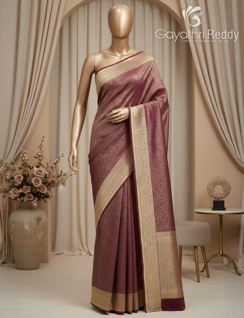 MYSORE CREPE BROCADE SAREE-MCB41