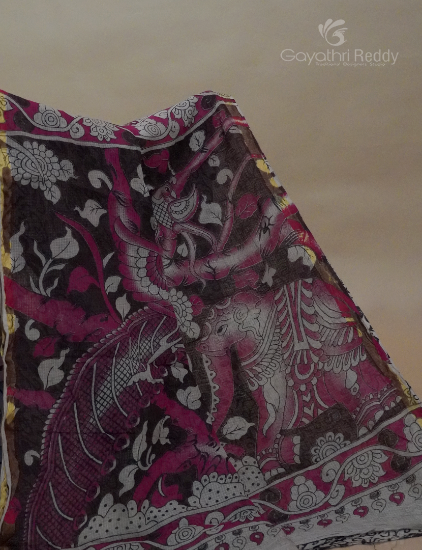 PURE KALAMKARI MUNGA KOTA-KMK1