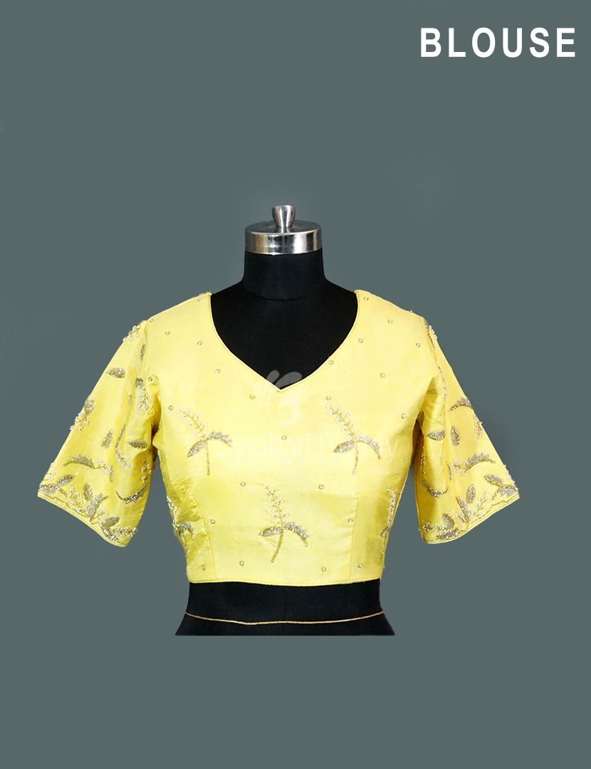 FANCY WORK  BLOUSE-FRB2