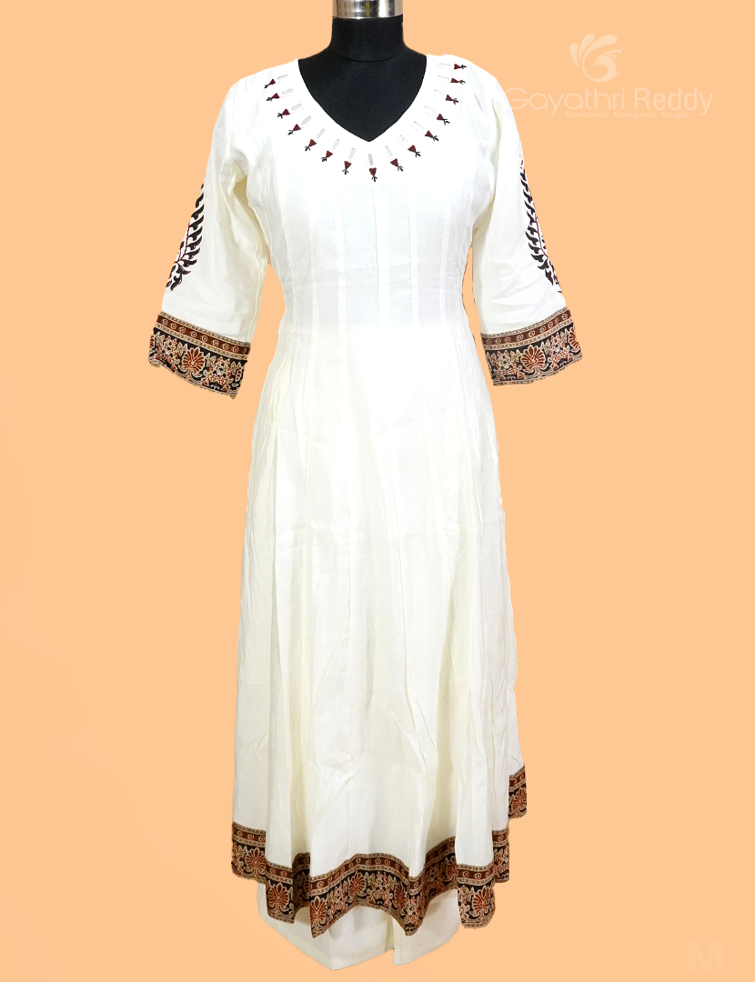 LONG KURTI SET-KDS574