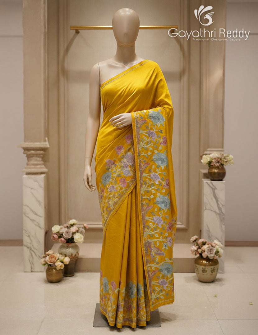 DUPION SILK FANCY SAREE -DSF29