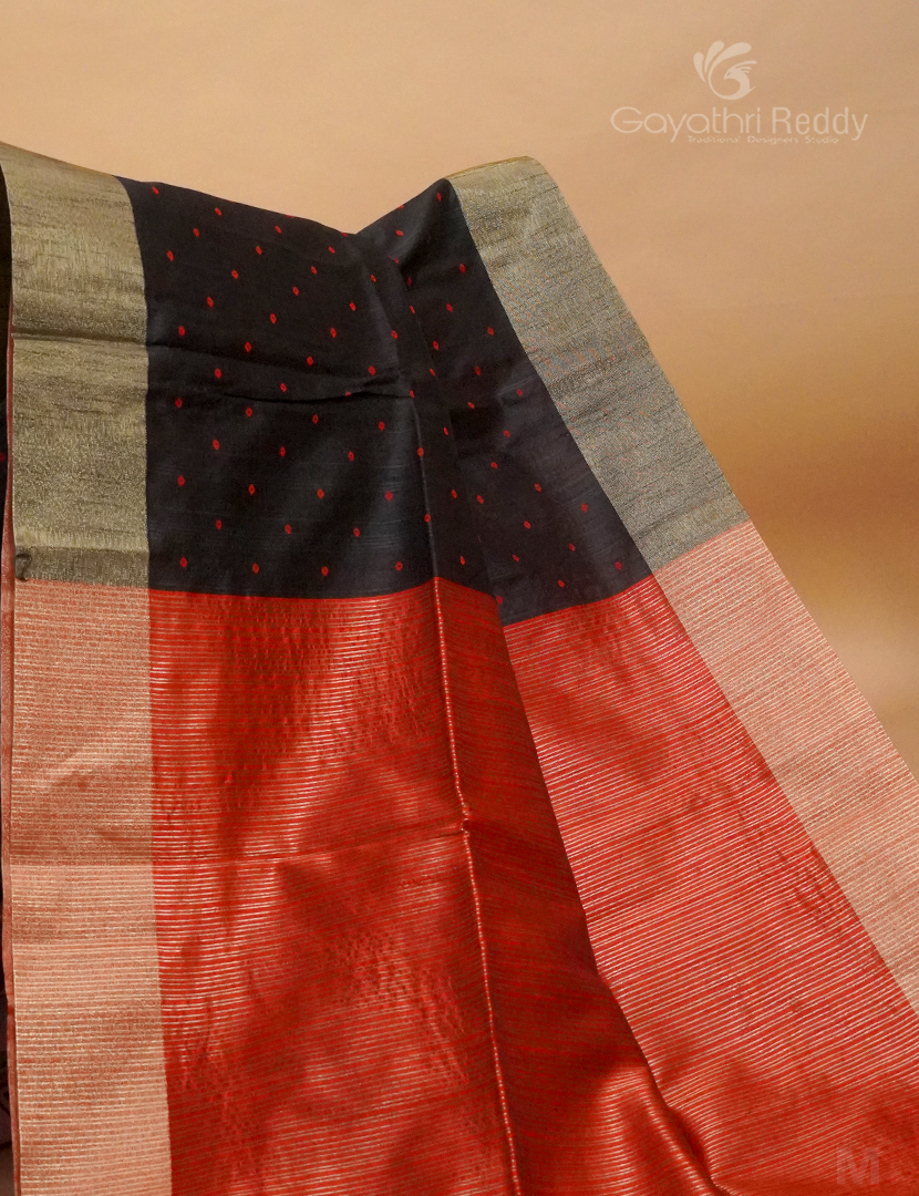 SEMI TUSSAR SILK BANDHINI-ST749