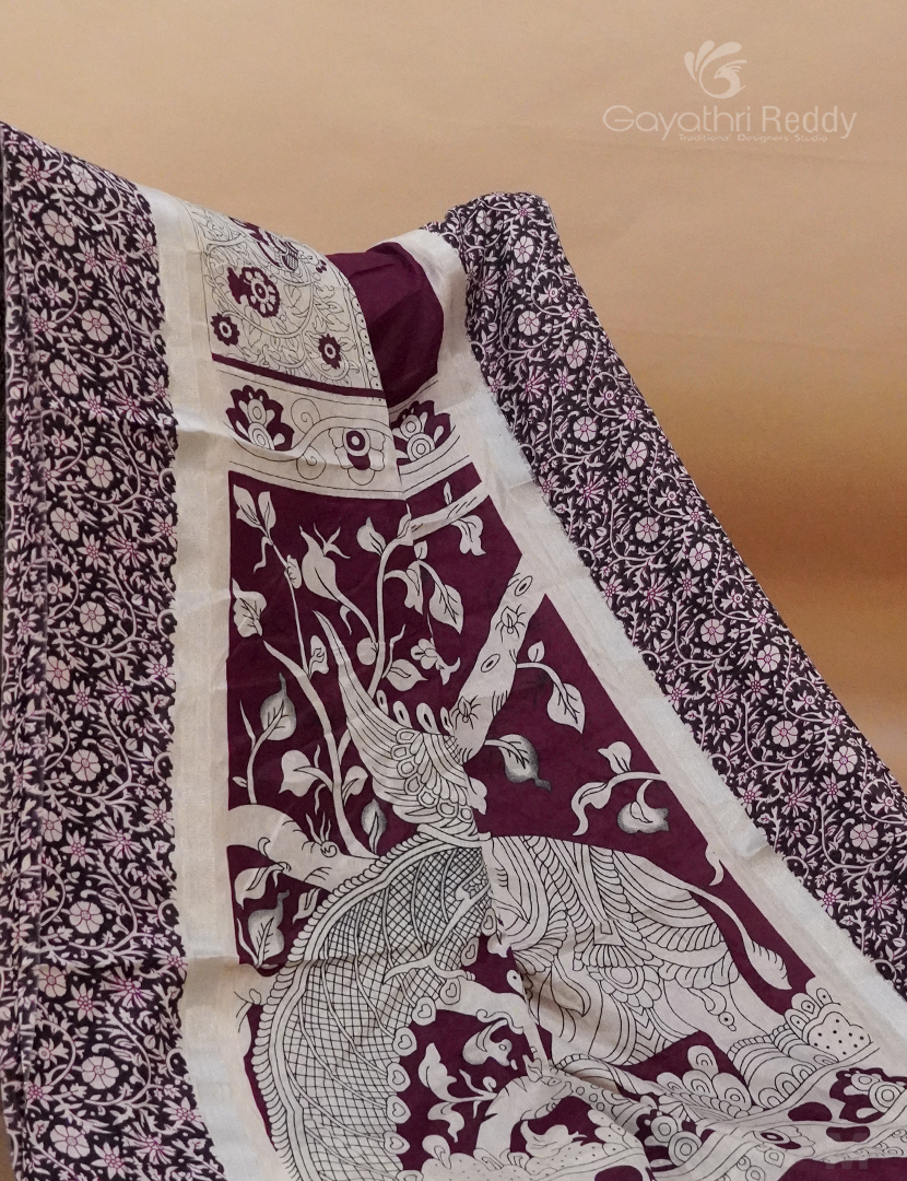 KALAMKARI SILK COTTON-KCS44