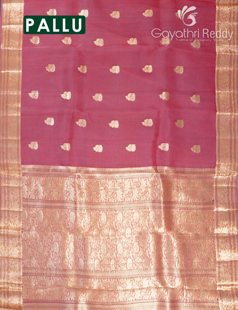 PURE BANARAS KORA SILK-BKS142