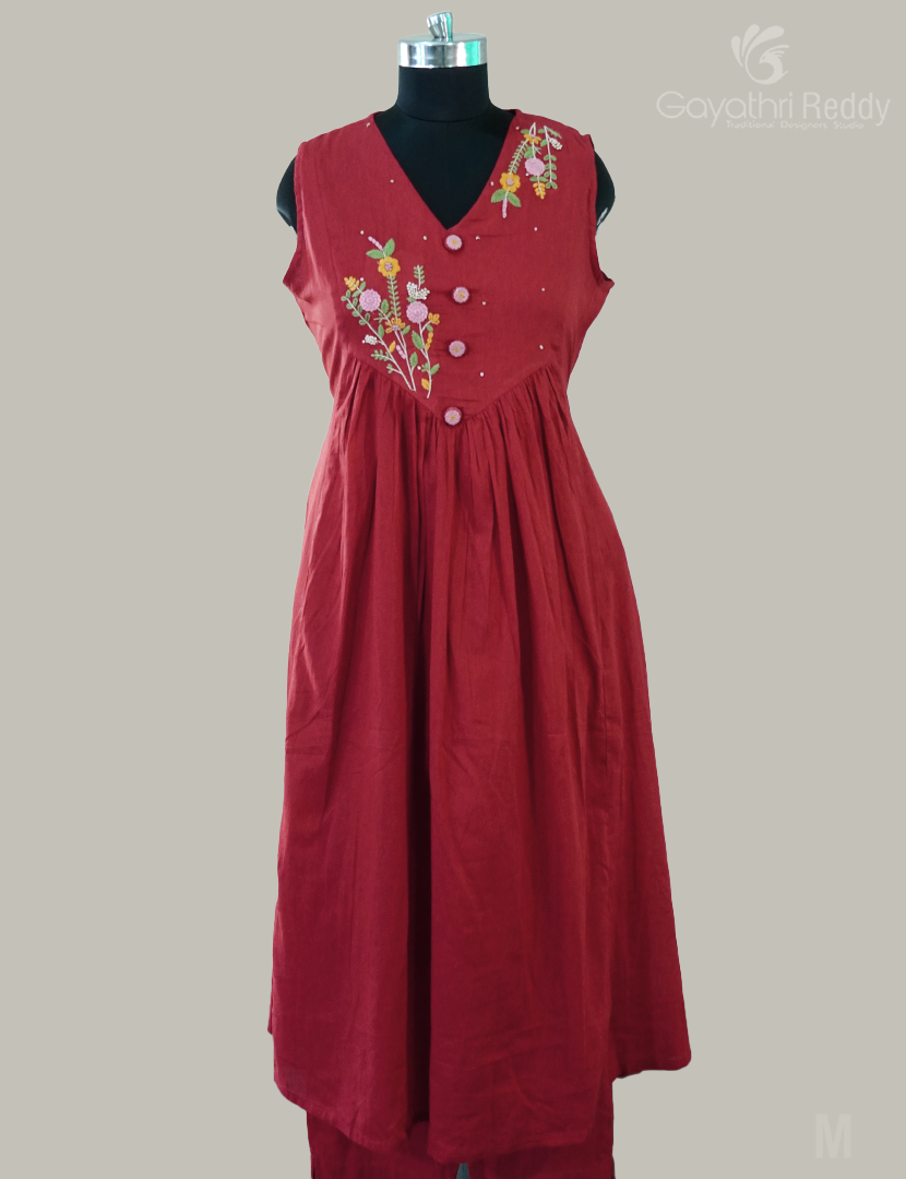 READYMADE DRESS SET(3PC)-KDS919