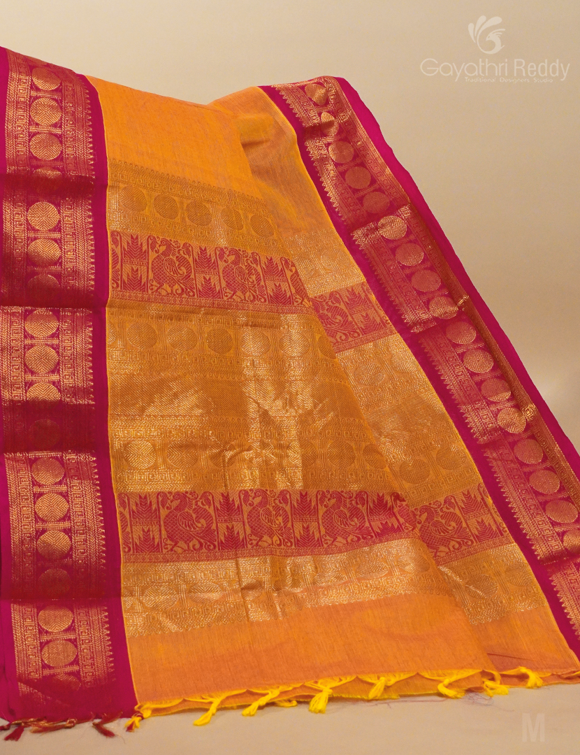 PURE KANCHI COTTON RICH PALLU-KC2689