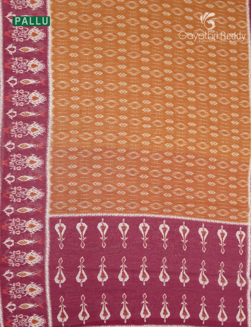 Linen Cotton Saree-L1501