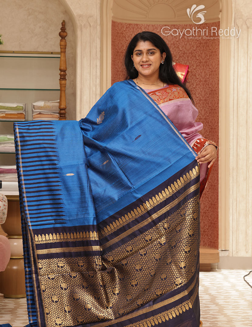 PURE KHADI PATTU SAREE-KHP1305