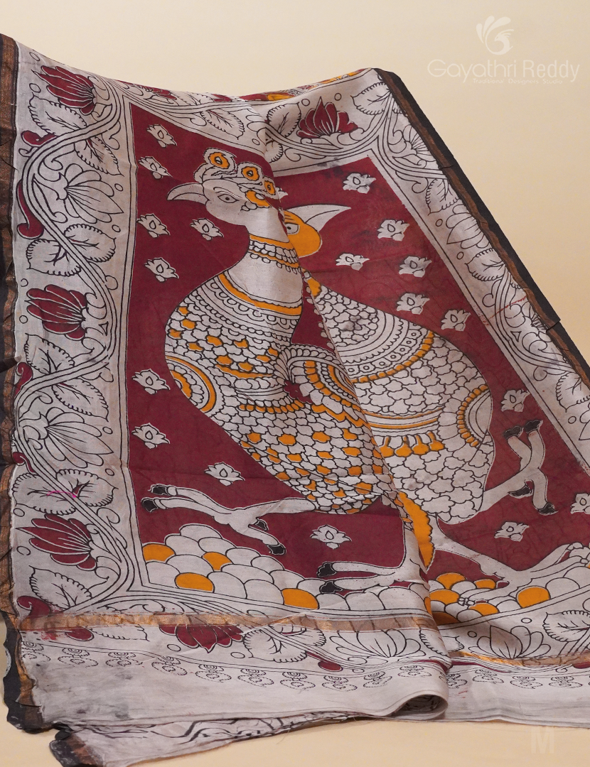 PURE CHANDERI KALAMKARI-KCS52