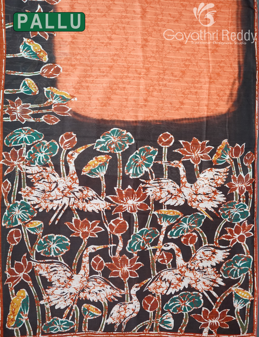 CHANDERI SILK SAREE-CPS1133