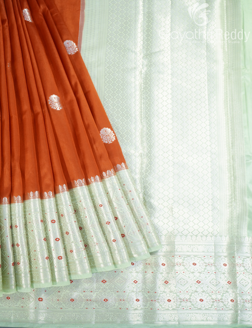 MANGO SILK SAREE -PRM1085