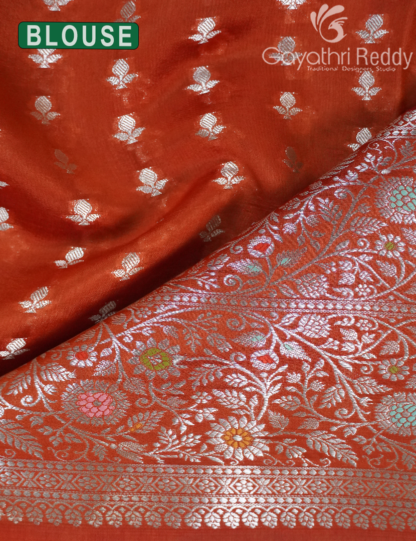 MANGO SILK SAREE -PRM1019