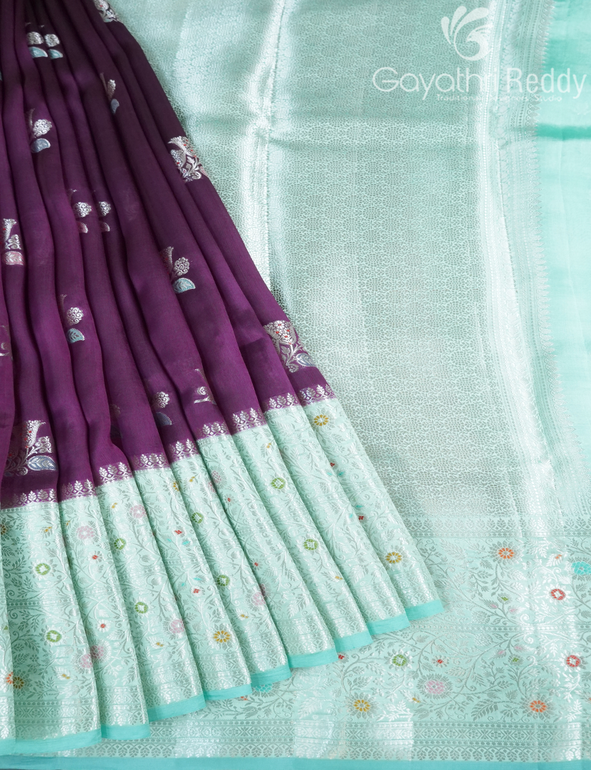 MANGO SILK SAREE -PRM1020