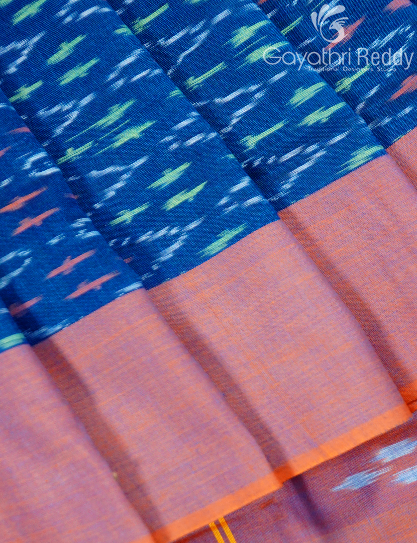 PURE IKKAT COTTON SAREE-IKC1105