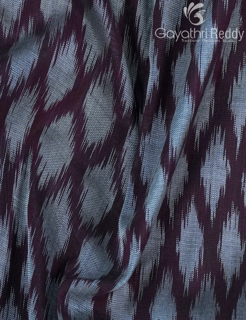 PURE IKKAT COTTON (H.L) SAREE-IKC1049