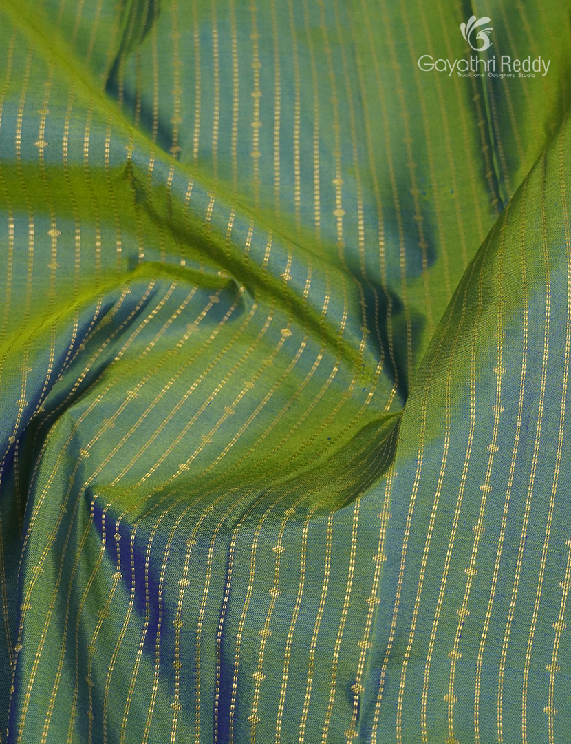 Pure Kanchi Vintage Saree in Grey and Violet