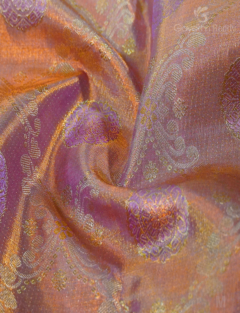 PURE KANCHI PATTU TISSUE-KP7484